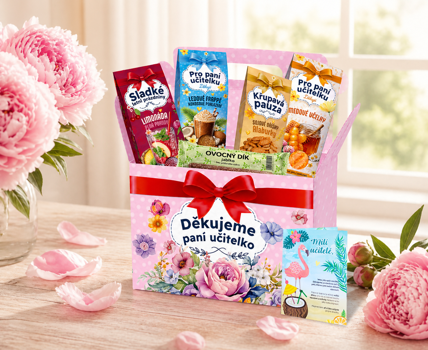 dekujeme pani ucitelko box
